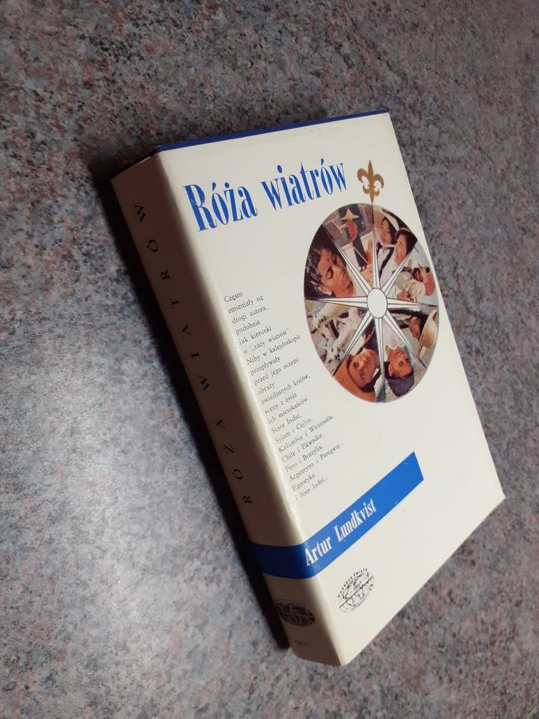 Artur Lundkvist - Róża wiatrów [Wyd.Iskry I/1969] JAK NOWA/spis treści