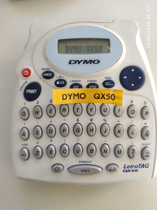 Rotuladora Dymo Letratag QX 50