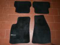 Tapetes alcatifa pretos P/ AUDI e SEAT-(2 conjuntos)-Baixo Preço