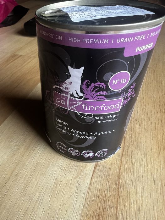 catz finefood lamb karma mokra dla kota 400g jagniecina