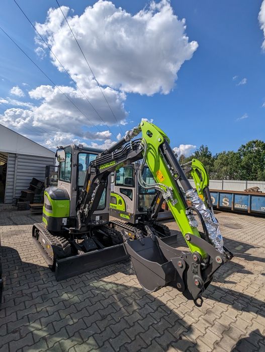 Zoomlion ZE36GU – Minikoparka z Silnikiem KUBOTA Gwarancja-Raty-Serwis