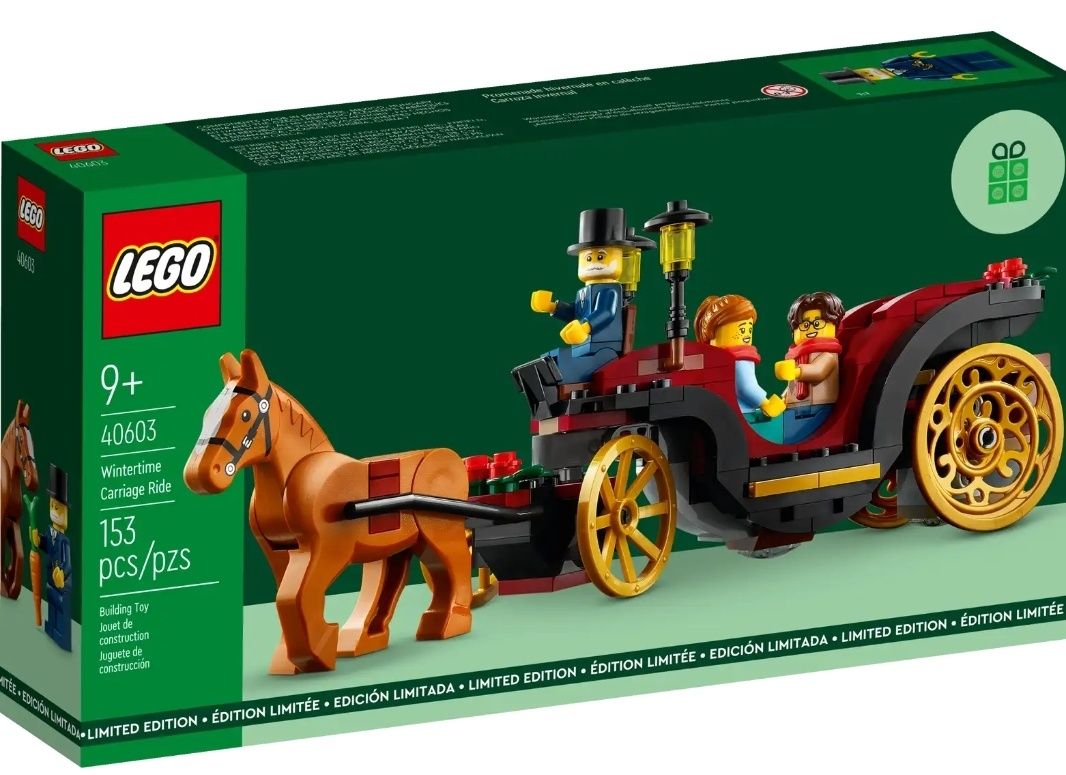 LEGO 40603 zimowa przejażdżka powozem  okolicznościowe