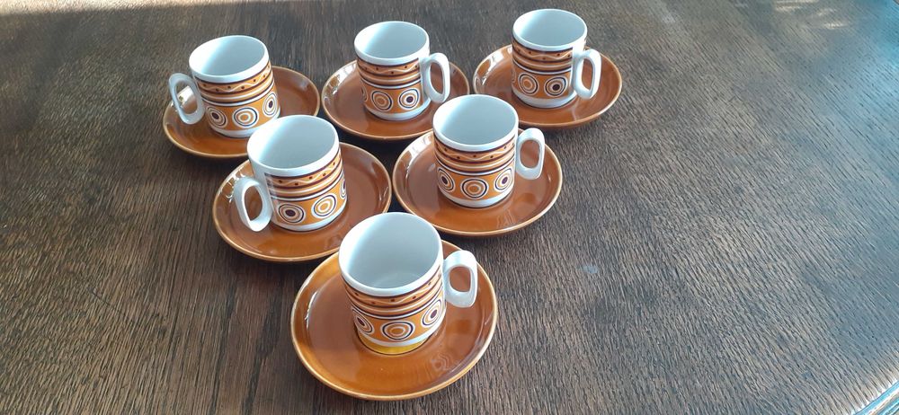 Filiżanki włoskie do espresso z lat'70