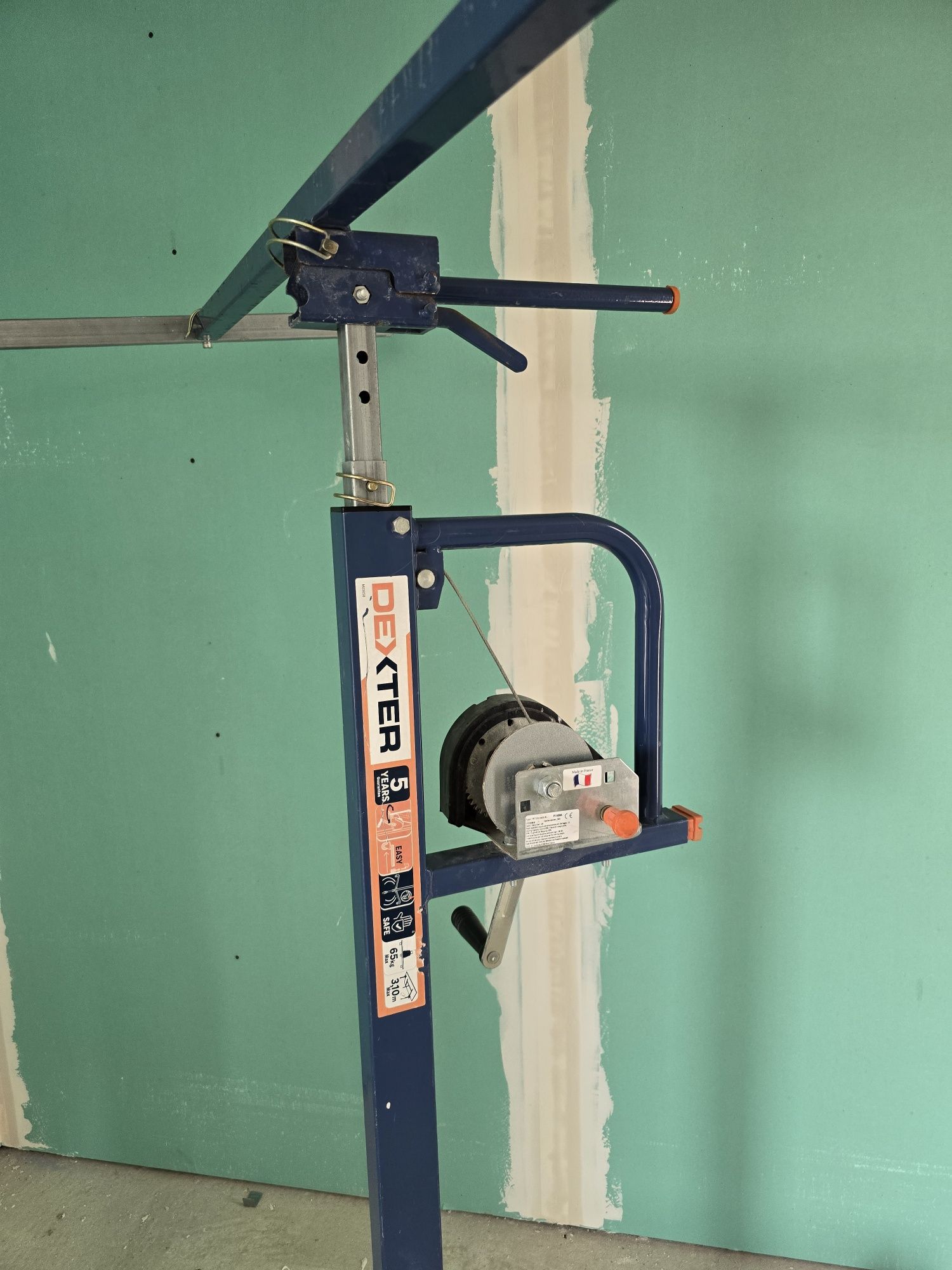 Elevador para placas de pladur
