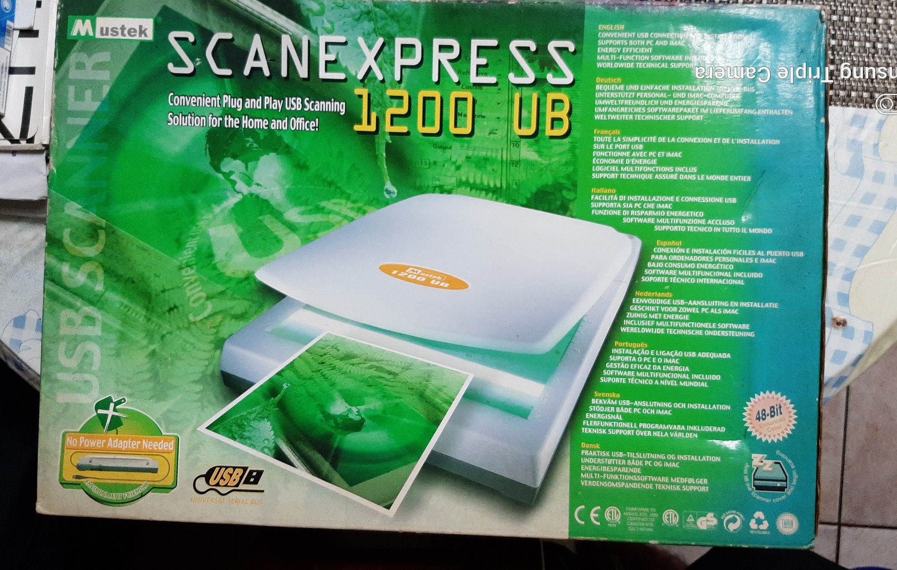 Scanner como novo usado 3 ou 4 vezes