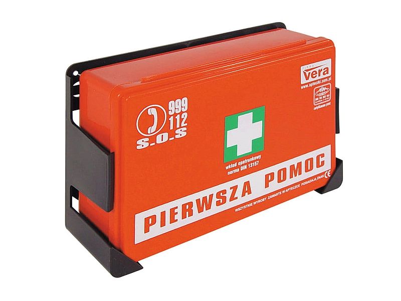 Przemysłowa apteczka pierwszej pomocy STANDARD 13157 w pudełku z tworz