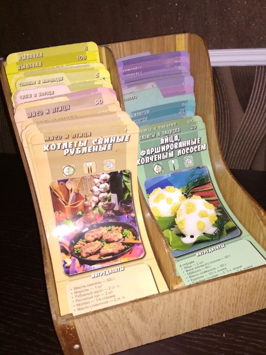 Кулинарные премудрости на открытках - подарочный набор