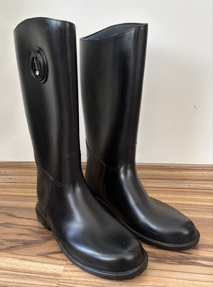 Kalosze / oficerki Armani Oryginal r.38 czarne