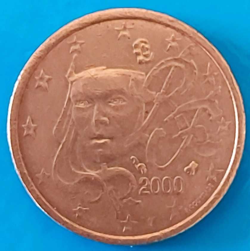2 Cêntimos de 2000 da França