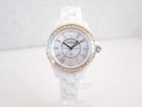 Chanel J12 Jewellery 3ct Baguette Diamonds 33mm