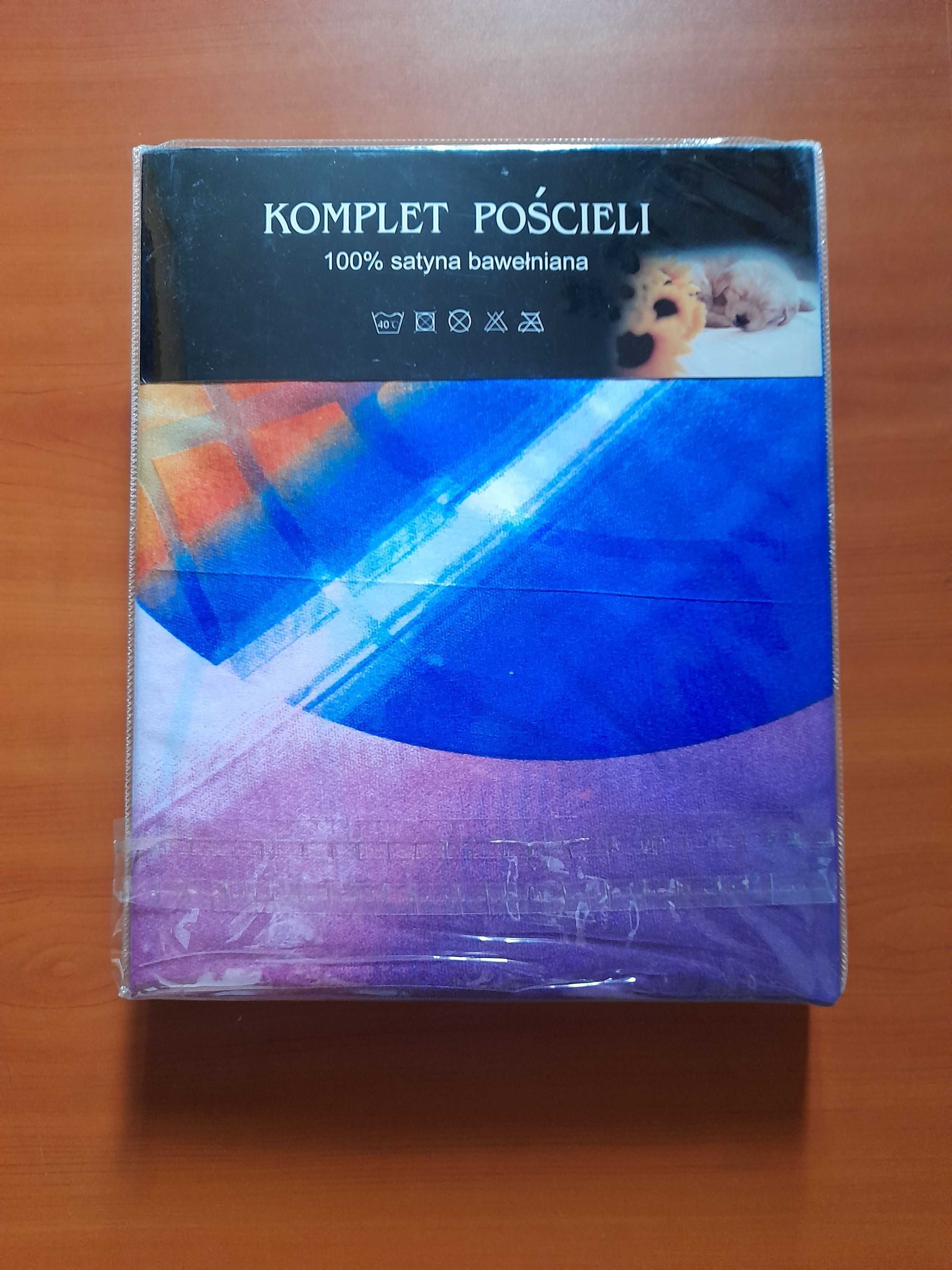 Komplet pościeli satyna bawełniana