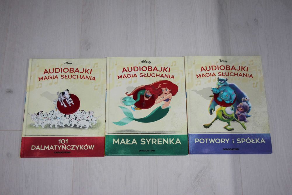 Disney Audiobajki Magia Słuchania 12sztuk /książki +figurki/