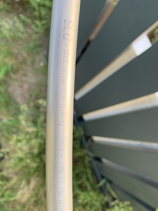 Rura Tece silver ogrzewanie podłogowe