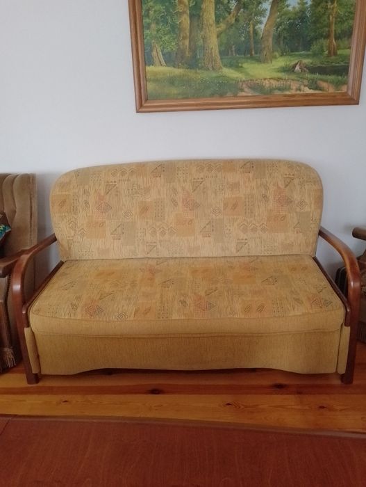 Sofa - kanapa rozkładana i fotele UNIMEBEL