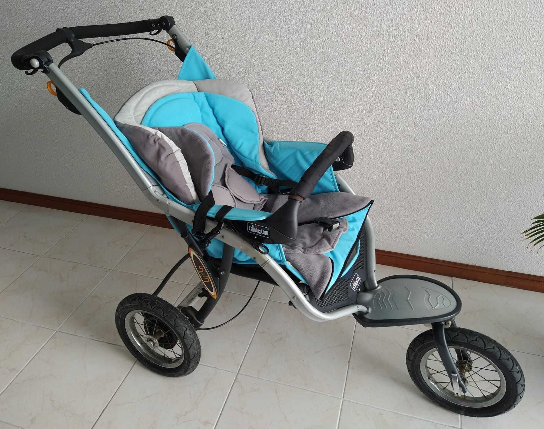 Carrinho criança chico com alcofa