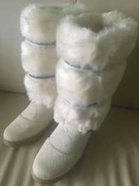 Damskie zimowe buty z foki