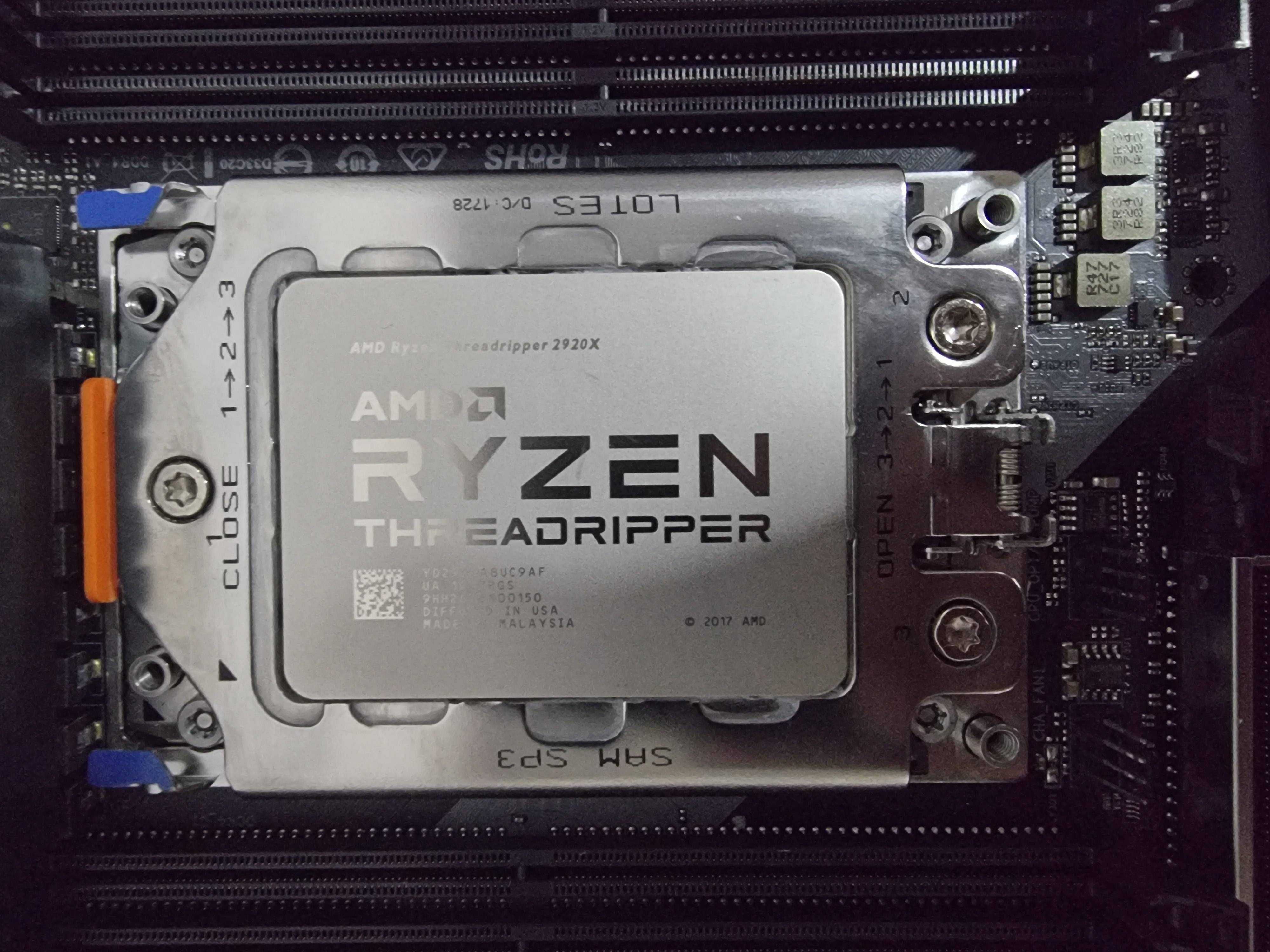 Conjunto Threadripper + Motherboard + Cooler