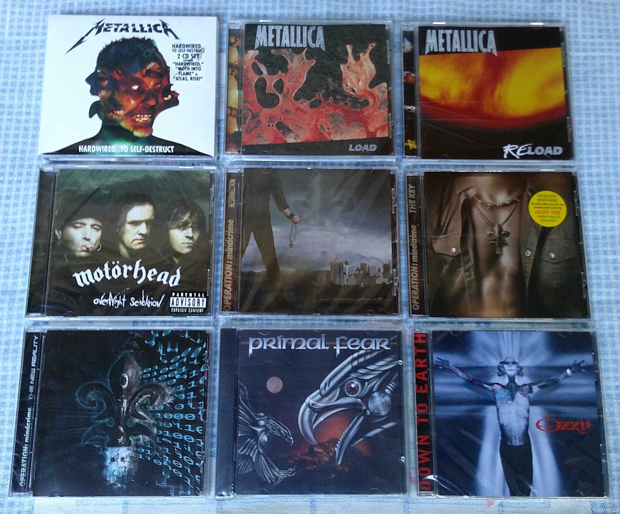 CD's Metal, novos e selados...