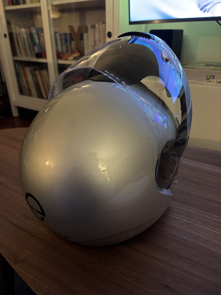 Capacete Schuberth C3 Basic - Tamanho XS - Cinza Prata