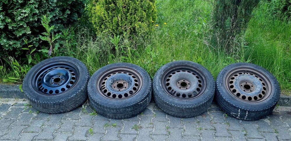 Komplet kół 16 5x110 Michelin zimowe 205/55 R16