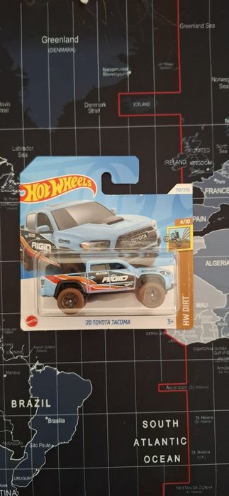 Pack de 4 hot wheels
