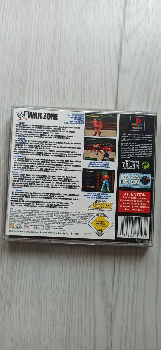 WF War Zone PSX PlayStation