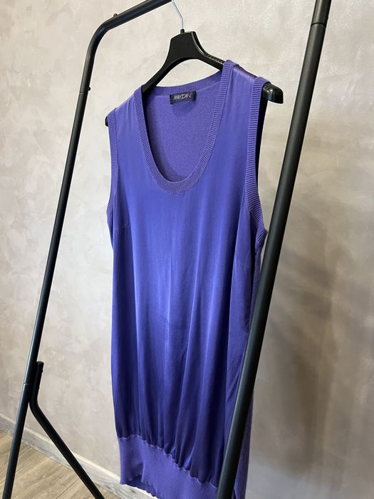 Жилет подовжений Marccain . Розмір m-l . Шовк , кашемір