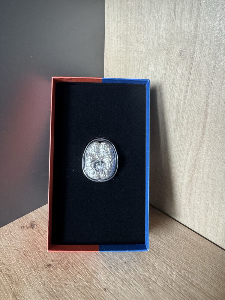 Монета Самоа Мозг 5 долларов 2023 серебро Coin The Brain