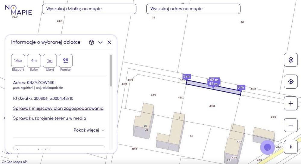 Do rozsadnej Negocjacji !!! Dzialka budowlana 1270 m’  Krzyzowniki