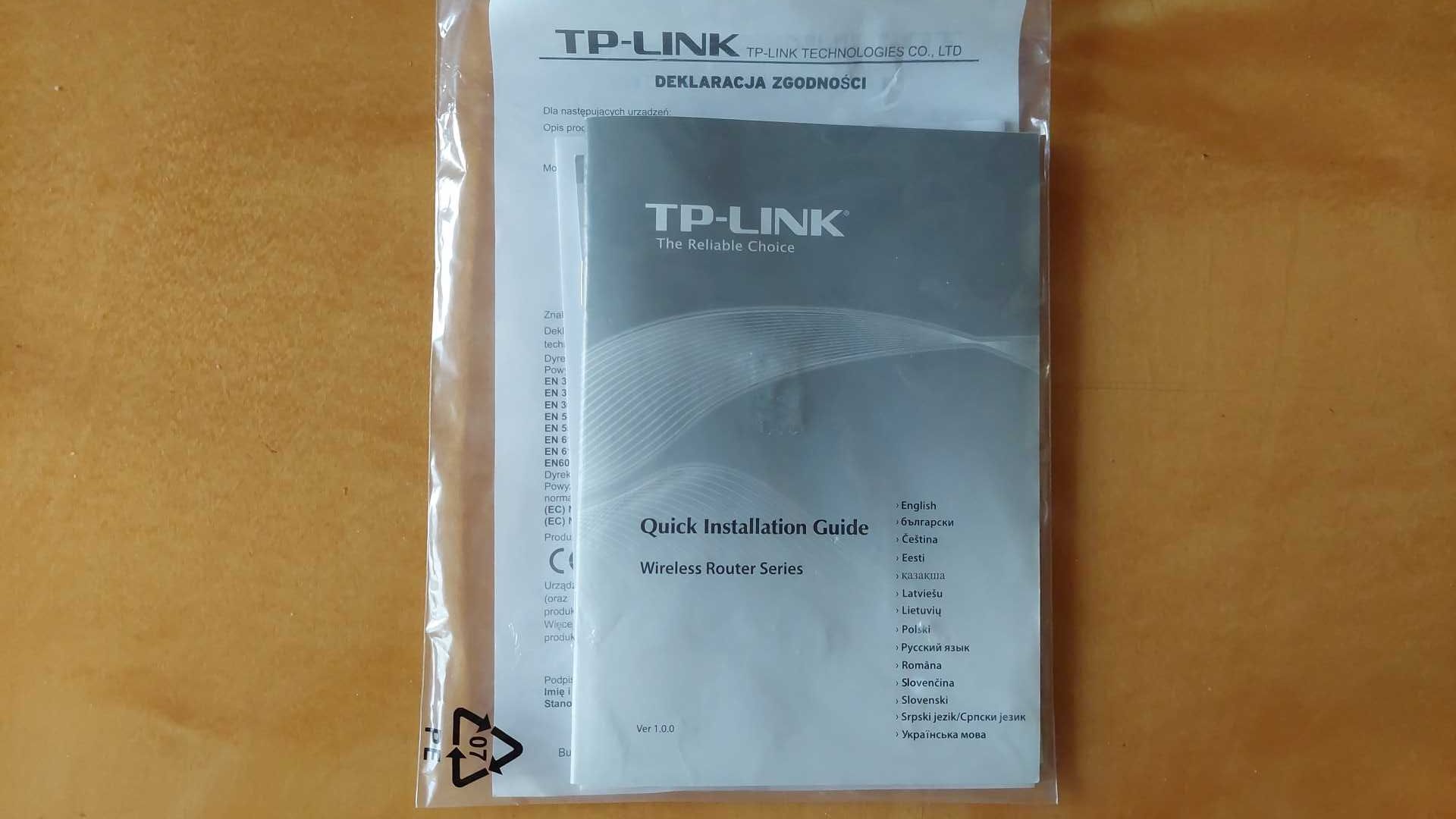 Router TP-LINK TL-WR740N