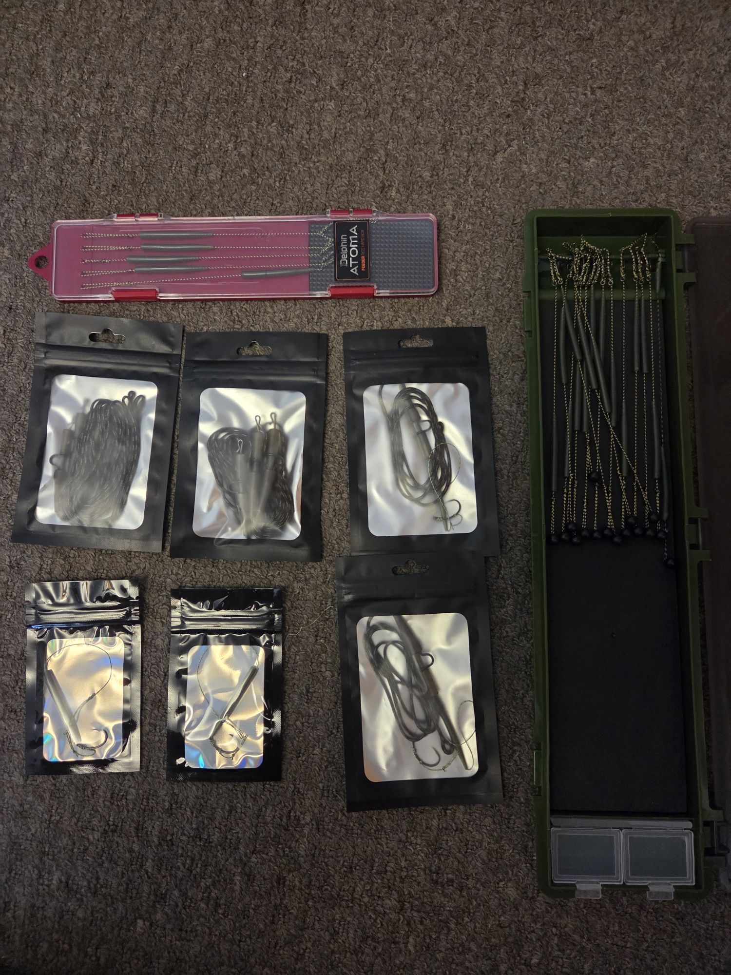 Lead core 75 sm, przypony karpiowe