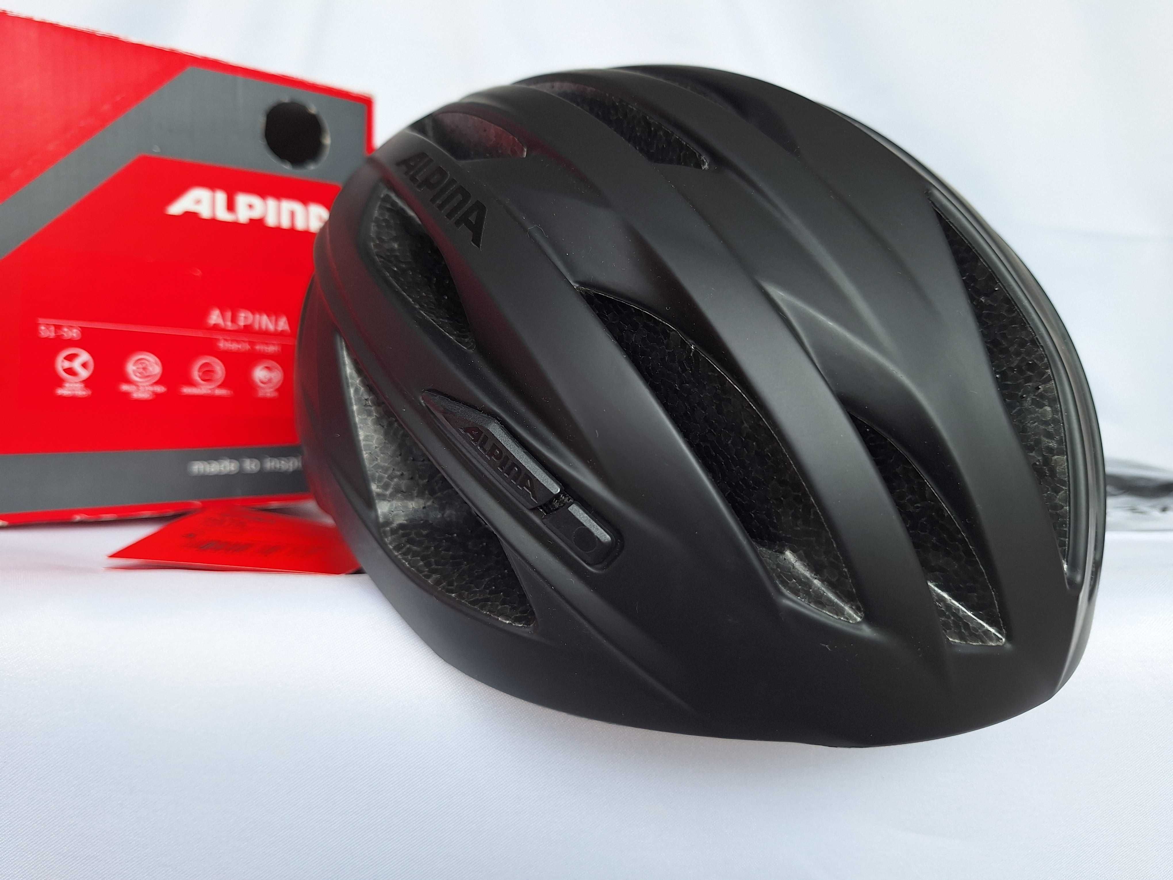 Kask rowerowy Alpina Path Black Matt S 51-56cm