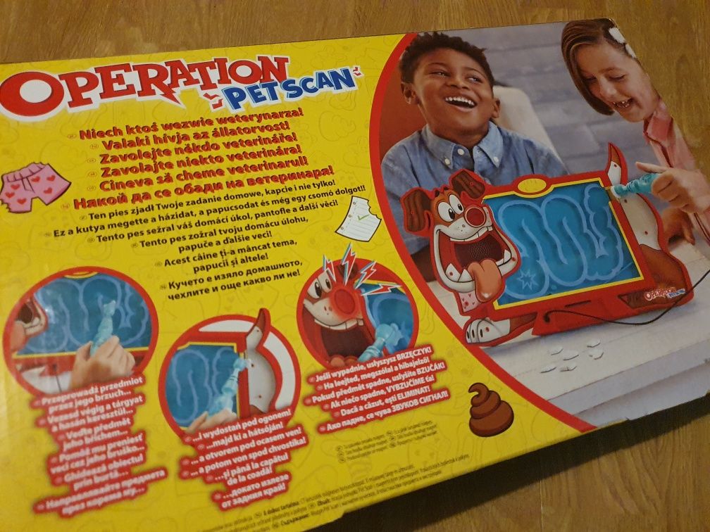 Operation pet scan. Operacja na pupilu hasbro