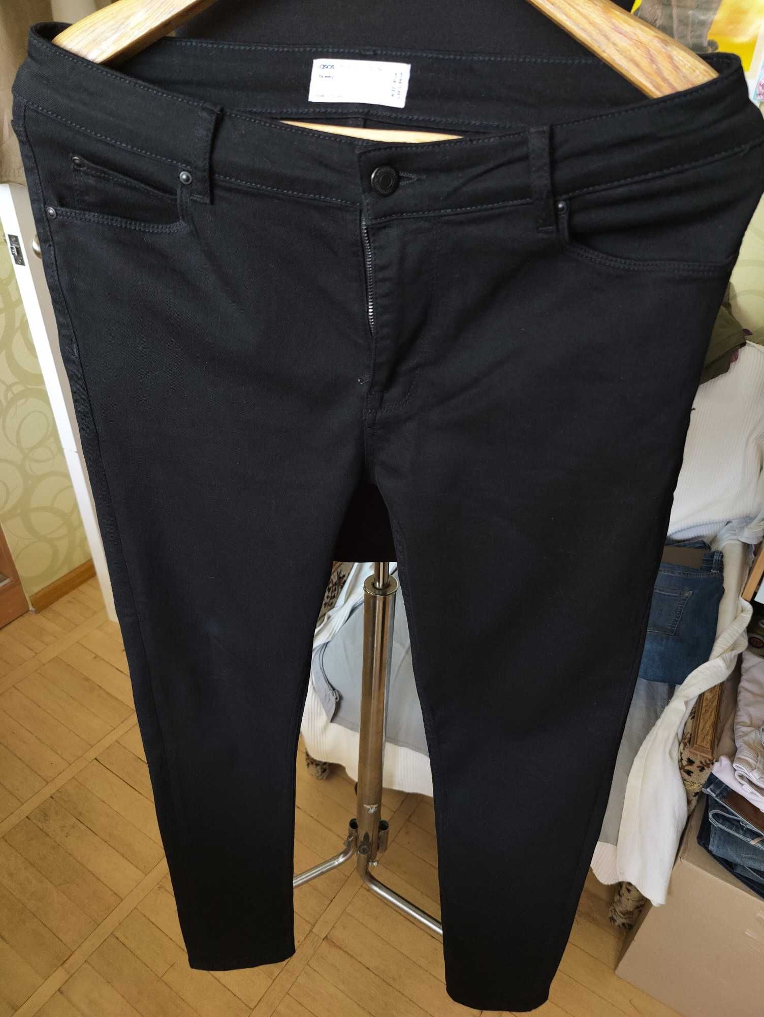 Джинсы Asos jeans United Kingdom w32 stretch black.