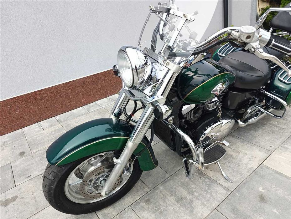 Kawasaki VN 1500 Classic Tourer, 1998 r. SZYBA, transport, raty!