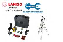 Lamigo CROSS 3D Laser Liniowy Krzyżowy + Statyw STL154M