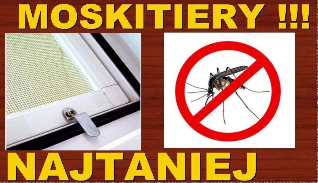 Moskitiery okienne drzwiowe rolowane przesuwne plisowane