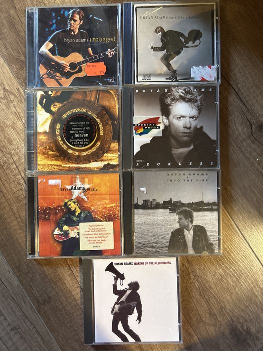 Bryan Adams płyty CD oryginalne stan bdb