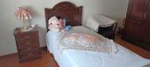 Quarto completo mogno menino/menina urgente
