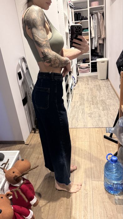 Джинси mango кюлоти 34 розмір, стан нових