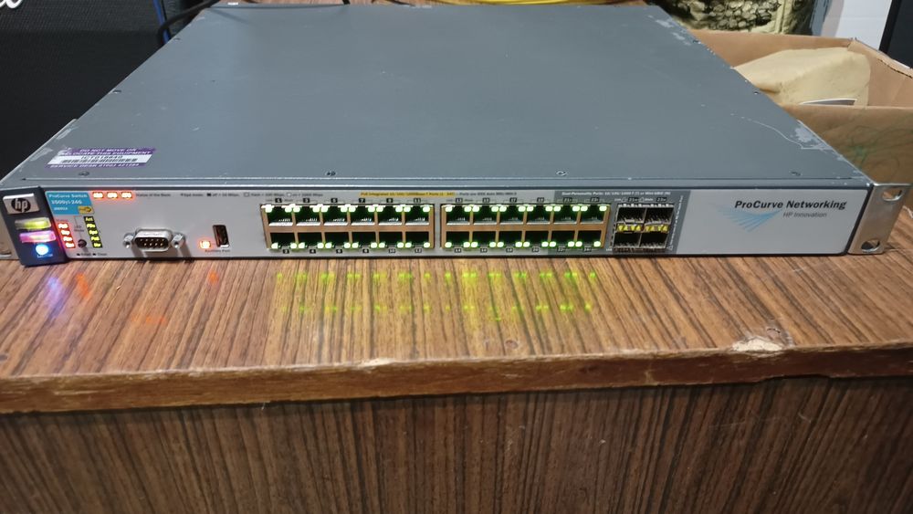 Switch Hp Pro Curve 3500yl-24 J8692A