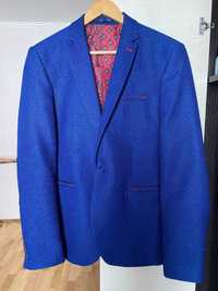 Піджак чоловічий daniel gallotti- яскраво синій 52 розмір