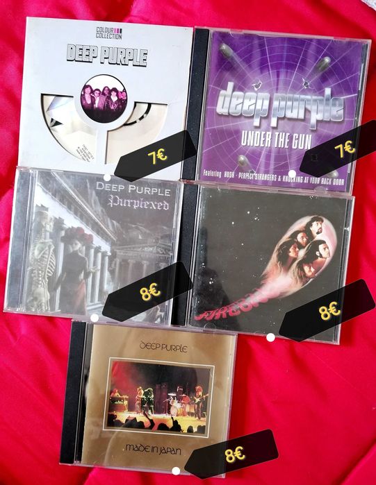 Cds de Deep Purple