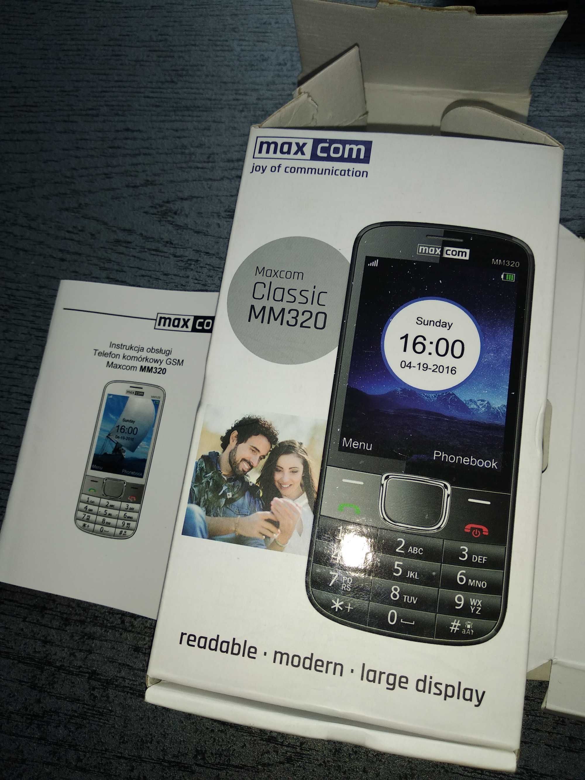 Maxcom MM320 telefon