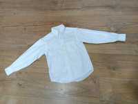 Koszula chłopięca biała 5-6l. bawełna nowa