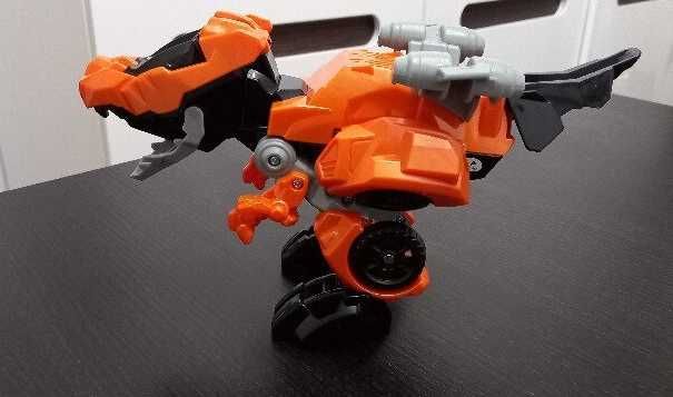VTech Машинка трансформер динозавр автомобиль Switch Go Race Car T-Rex
