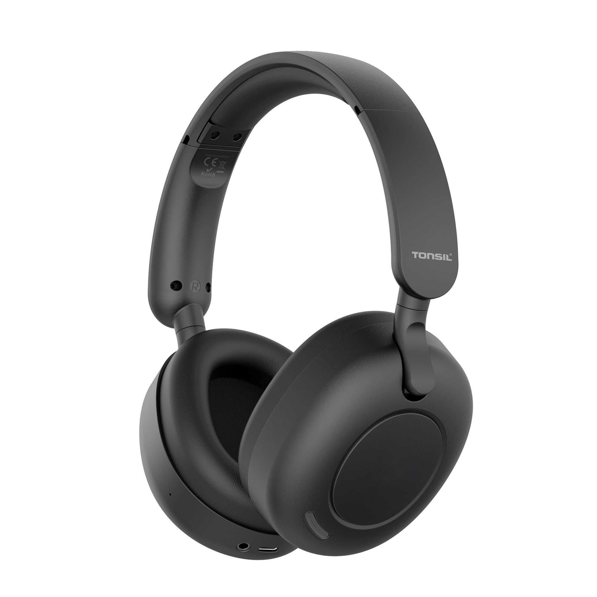 Słuchawki Bezprzewodowe TONSIL R50 Bluetooth Nauszne Czarne NOWE GW24