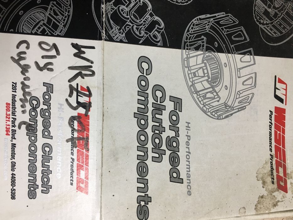 Мото сцепление wr250f yz250f yamaha щеплення