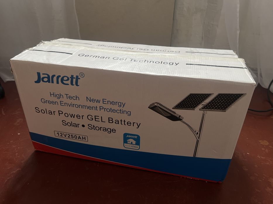 Акумулятор гелевий 250А Jarrett Новий!