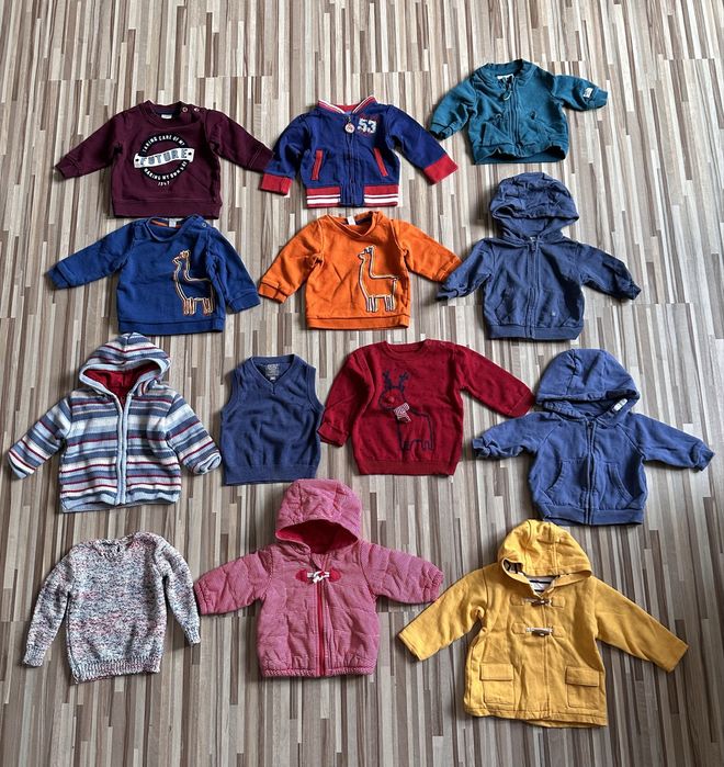 Wielka paka ubranek dla chłopca